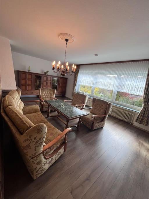 Modern Und Rustikal Mit Kamin Ferienwohnung Kohlert Bad Berleburg Buitenkant foto
